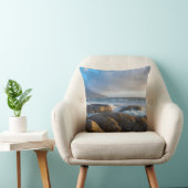 海岸の風景写真 クッション (椅子)