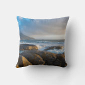 海岸の風景写真 クッション (裏面)