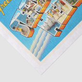 海岸の高さのニュージャージーNJのヴィンテージの郵便はがき 薄葉紙 (詳細)