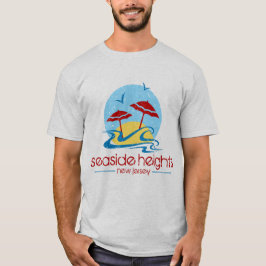 海岸の高さ、NJのTシャツ Tシャツ
