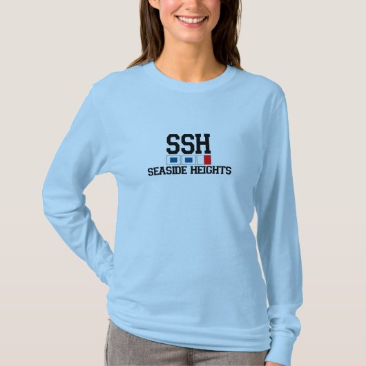 海岸の高さ Tシャツ (正面)