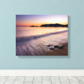 海岸の魔法時間 キャンバスプリント (インサイチュ (ウッドフロア))