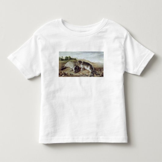 海岸の2つの若いシール、c.1650 トドラーTシャツ (正面)
