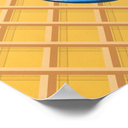 海岸を訪れる ポスター (角)