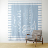 海岸カウガールブーツ ウェスタン バチェロレッテパーティー タペストリー (インサイチュ)