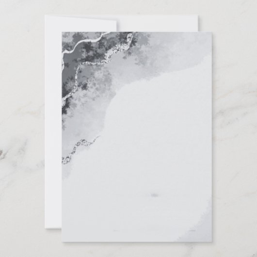 海岸カウガール テーマの結婚式招待状 招待状 (裏面)