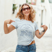 海岸カウガール ナウチカル ウェスタン ブライズテイル Tシャツ