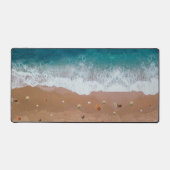 海岸シェル海ビーチ自然 デスクマット (正面)