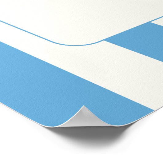 海岸上の最後のトーストバチェロレッテウェルカムサイン ポスター (角)