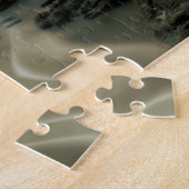 海岸上のUFO ジグソーパズル (側面)