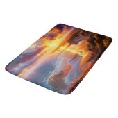 海岸上空の火災 バスマット (アングル)