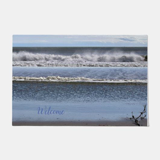 海岸住宅用ウェルカムドードウントウマット ドアマット (正面)