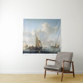 海岸前のヴィレム・ヴァン・ド・ヴェルデ号(II) タペストリー (インサイチュ)