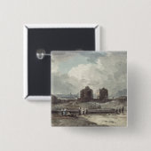 海岸場面 缶バッジ (正面&裏面)