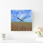 海岸壁時計 スクエア壁時計 (ホーム)