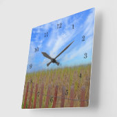 海岸壁時計 スクエア壁時計 (傾斜)