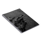 海岸岩層 – 海の風景の写真 ノートブック (右側)