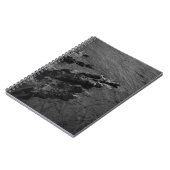 海岸岩層 – 海の風景の写真 ノートブック (左側)