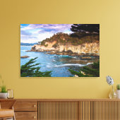 海岸崖の風景 キャンバスプリント (インサイチュ (リビング))