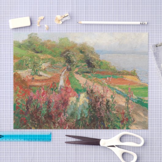 海岸景観 | Olga Wisinger-Florian 薄葉紙 (クラフト)