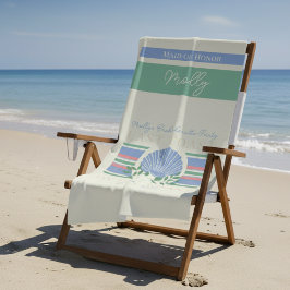 海岸最後のトースト – 航海のバチェロレッテ ビーチタオル