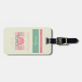 海岸最後のトースト – 航海のバチェロレッテ ラゲッジタグ