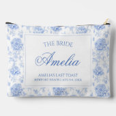 海岸最後のトースト |花嫁 アクセサリーポーチ (裏面)