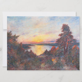 海岸沿いの夕日(Kimon Loghi) カード