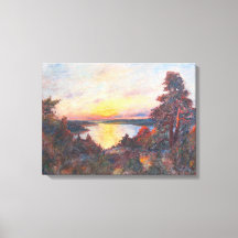 海岸沿いの夕日(Kimon Loghi)