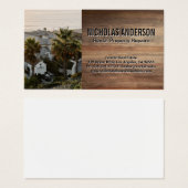 海岸沿いの家 (正面&裏面)