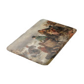 海岸沿いの嵐（ルドルフ・ヨルダン） バスマット (アングル)