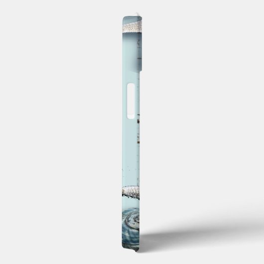 海岸沿いの納屋の木アクアブルーのヒトデの貝殻 Case-Mate iPhoneケース (裏面 / 右)