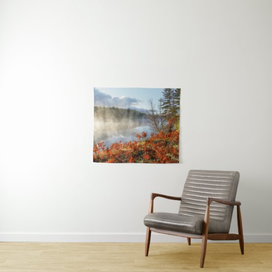 海岸沿いシダ |パラダイス,ミシガン タペストリー (インサイチュ(横))