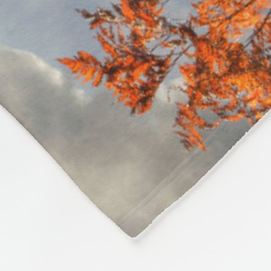 海岸沿いシダ |パラダイス,ミシガン フリースブランケット (角)