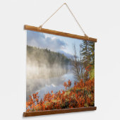 海岸沿いシダ |パラダイス,ミシガン 吊り下げ型タペストリー (傾斜あり)