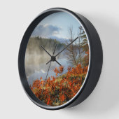 海岸沿いシダ |パラダイス，ミシガン 壁時計 (傾斜)