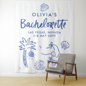 海岸沿お洒落いの手引きトースト タペストリー (インサイチュ)