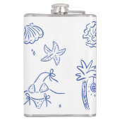 海岸沿お洒落いの手引きトースト フラスク (裏面)