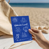 海岸沿お洒落いの手引きトースト 招待状