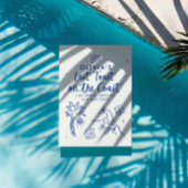 海岸沿お洒落いの手引きトースト 招待状