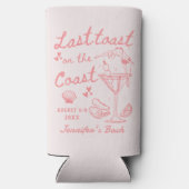 海岸沿岸の最後のトーストバチェロレッテセルツ スリム缶クーラー (裏面)