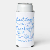 海岸沿岸の最後のトーストバチェロレッテセルツ スリム缶クーラー (Seltzer正面)