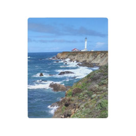 海岸灯台の写真、CAコースト –  メタルプリント