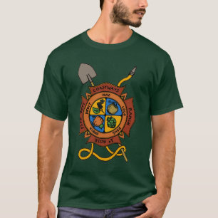 海岸牧場1"ホース消防Tシャツ Tシャツ