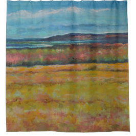 海岸砂砂丘海岸沿いのシャワーカーテン シャワーカーテン