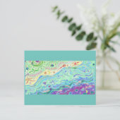 海岸絵葉書 ポストカード (スタンド正面)