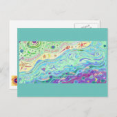 海岸絵葉書 ポストカード (正面/裏面)