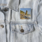 海岸線とシースタックス，ルビービーチ，オリンピック 缶バッジ (インサイチュ)