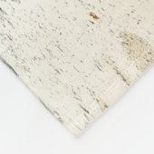 海岸線における樹木の景観写真 フリースブランケット (角)