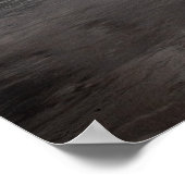 海岸線のポスター上の平和な波 ポスター (角)